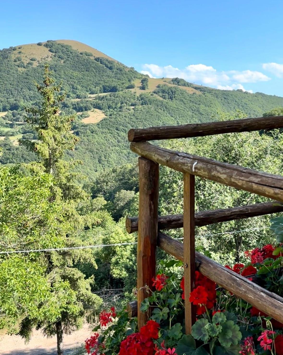 Agriturismo Pettino Campello sul Clitunno Exteriör bild