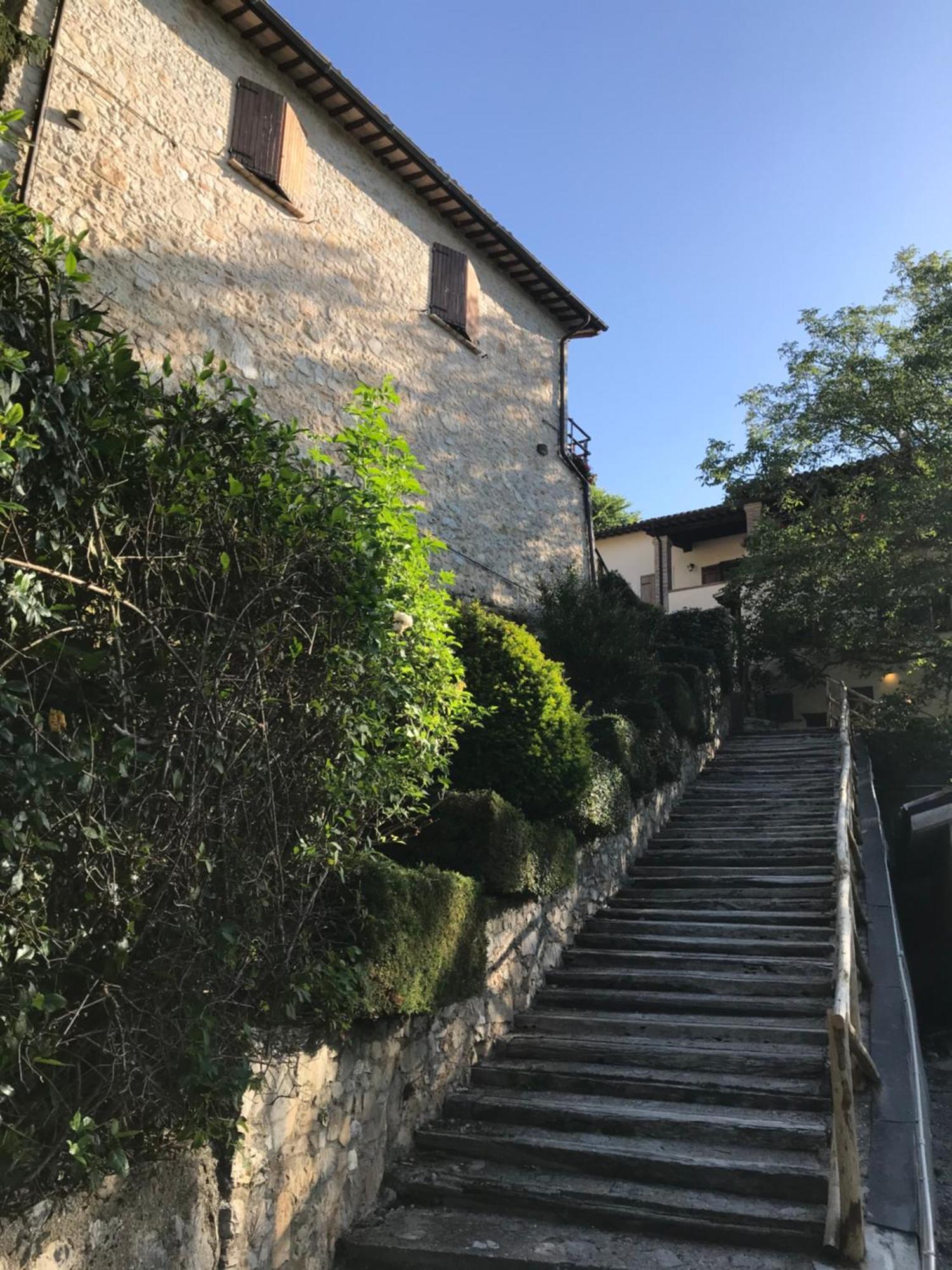 Agriturismo Pettino Campello sul Clitunno Exteriör bild